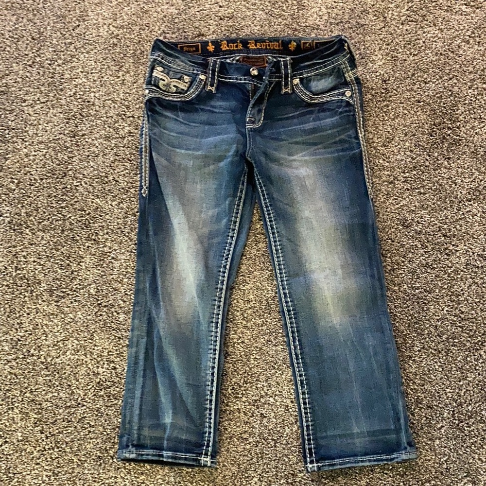 Rock Revival Capris